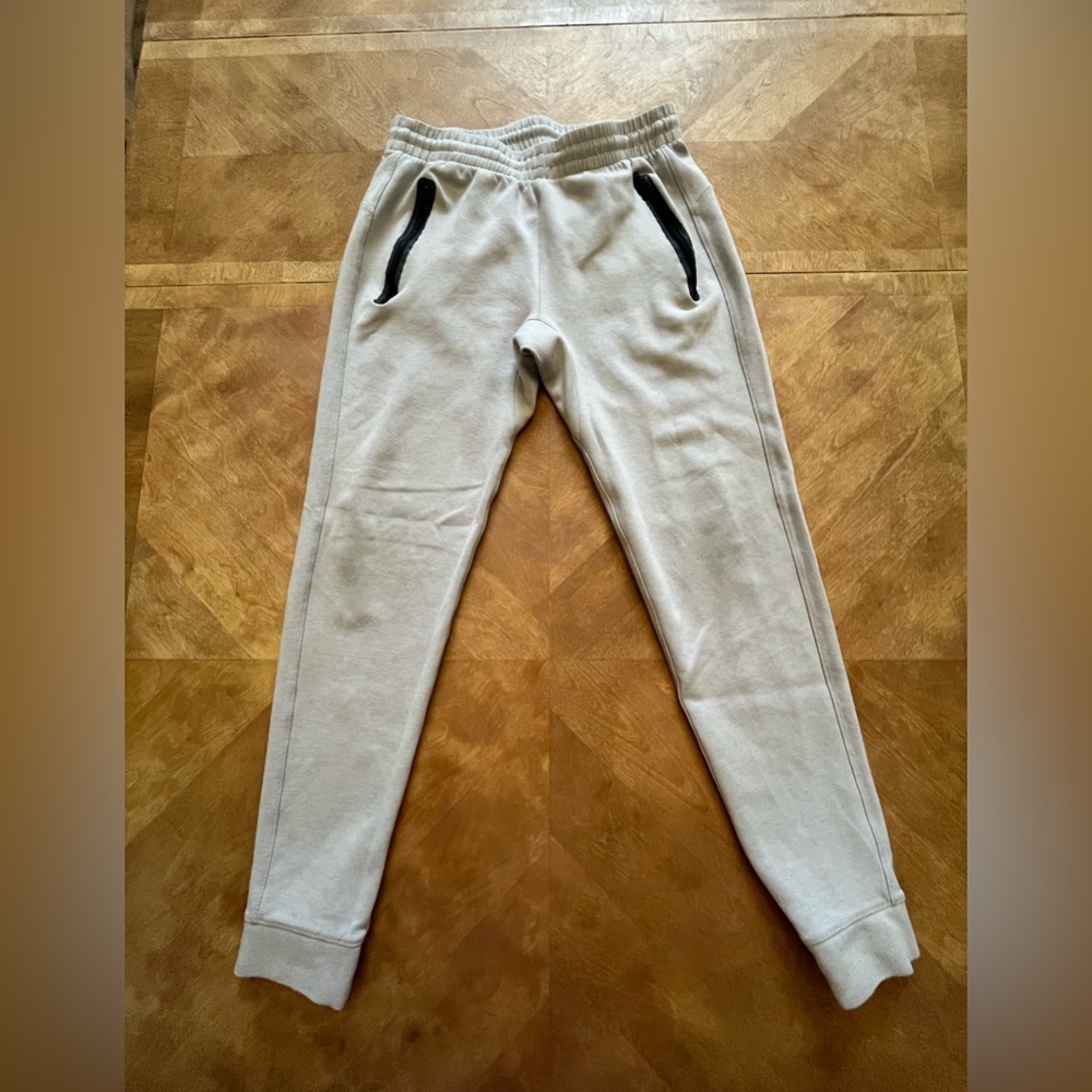 Old Navy Active - Grey Dynamic Fleece Joggers - Zip Pockets - Size S